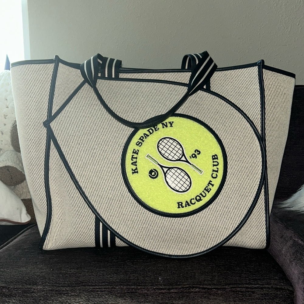 Kate Spade Black and Cream Tote